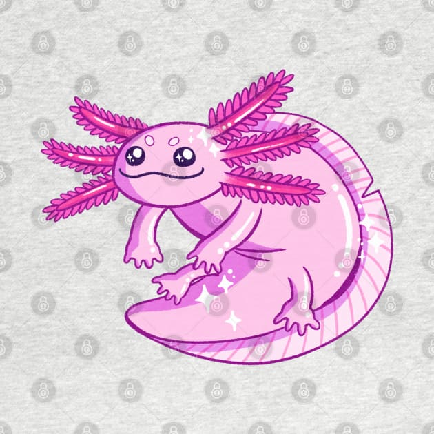 Chubby Axolotl by nomsikka